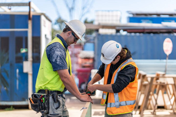 Training on the job